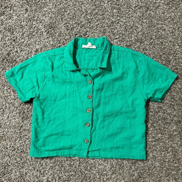 Jessica Simpson Button Down Top Size 8 - Picture 1 of 8